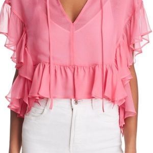 bailey 44 silk on the go blouse